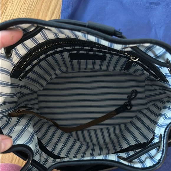 Dooney & Bourke Black Leather Bag - Picture 3 of 6